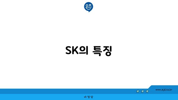 SK의 특징